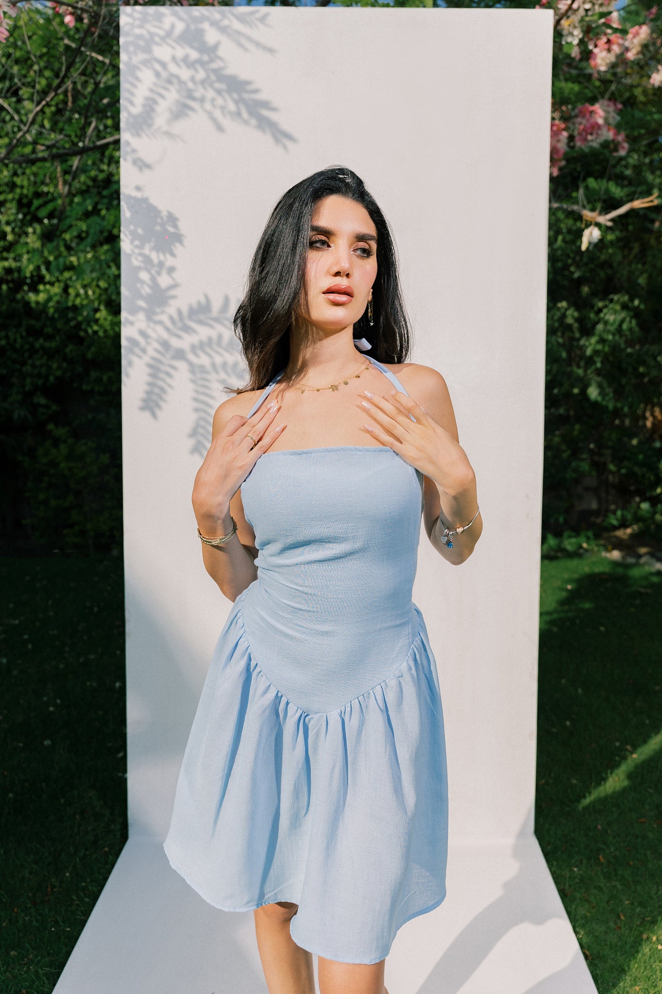Mini Divine Dress – Sky Blue
