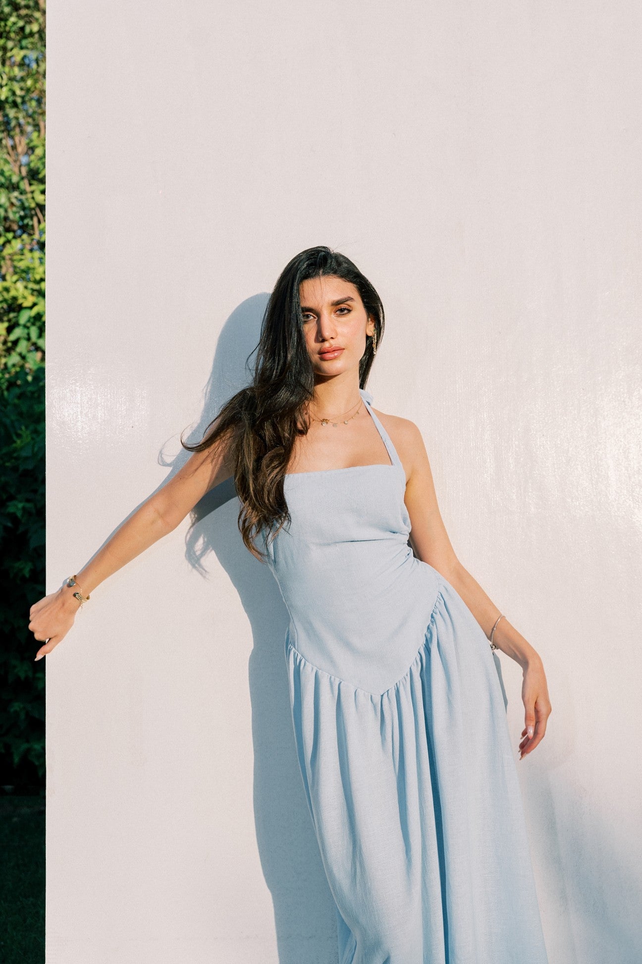 Maxi Divine Dress – Sky Blue