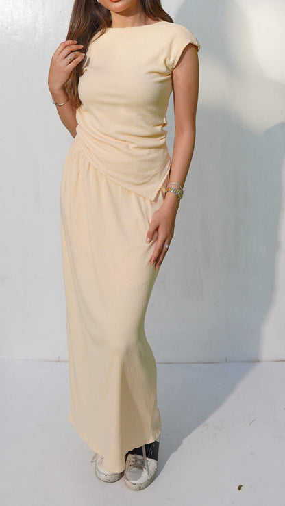 Everyday effortless Set – Butter Yellow