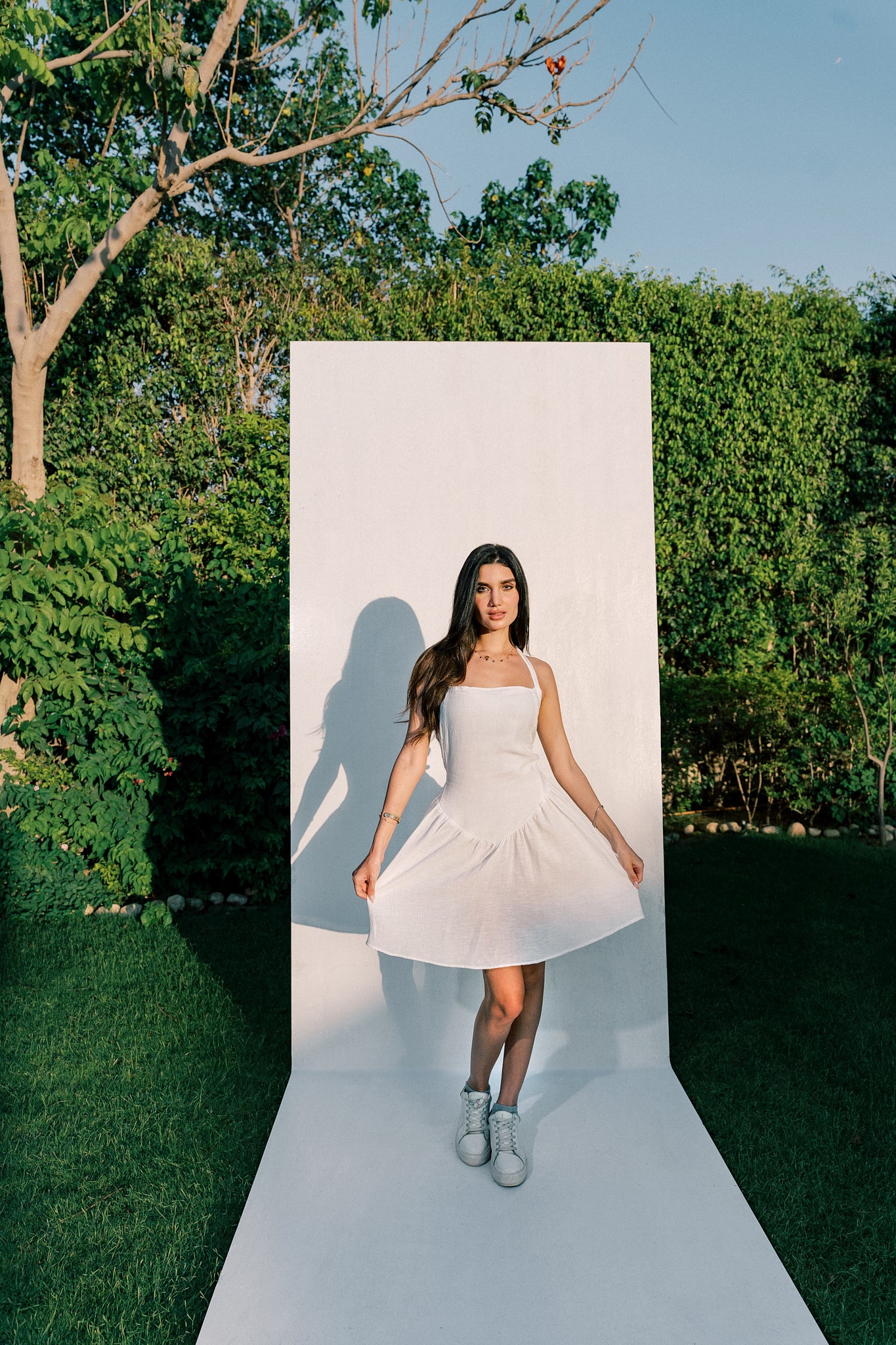 Mini Divine Dress – White